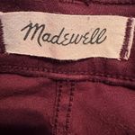 Madewell Jeans | 10" High Riser Skinny Jeans Maroon Photo 3