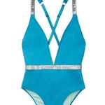 Victoria's Secret 
Shine Strap Plunge Swimsuit Photo 1