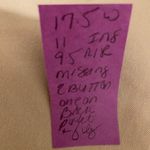 Levi's Women’s Beige Flat Front Shorts
Missing a button on back pocket Photo 5