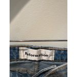 Reformation NWT  Bermuda Shorts Skye Wash Size 24 Photo 1