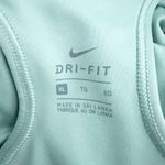 Nike | Light Mint Green Sport Sports Bra High Neck Elastic Athletic | Size XL Photo 6