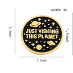 None UFO Pin for aliens lovers, New! Photo 1