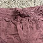 Athleta Cabo Linen 4" Shorts Size 10 Hearth Rose Athleisure Casual Photo 4