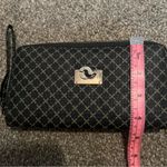 None CC Black and Tan Patterned Wallet Photo 5