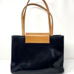 ELLECIEFFE made in Italy structured leather shoulder bag Photo 1