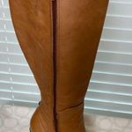 Liz & Co Brown Knee High Heeled Leather Boots 7.5 Photo 6