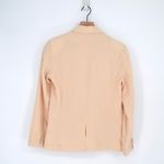 Central Park West Peaked One Button Blazer Jacket Single Breasted in Pink XS Photo 4