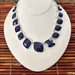 House of Harlow 1960 Deep Blue Necklace 16” Photo 0