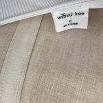 Aritzia Wilfred Free Fortune Top Corset Puff Sleeve Ribbed White Size XS Photo 5