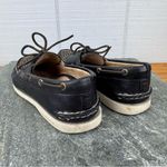 Sperry  Top-Sider Rockstar Black Leather Boat Shoe Brass Studded Lace Up Size 9 Photo 4