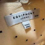 Equipment NWT $325 Cleone Tie Neck Polka Dot Blouse Medium Photo 6