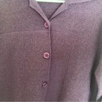 Cabela's Cabela’s Women’s Wool Shirt Sweater Coat Jacket Purple Medium Photo 1