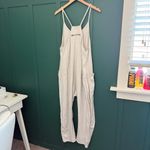 Free People Movement Hot Shot Onesie Beige Oatmeal Heather Photo 12