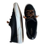 Sperry  Women’s Crest Vibe Black Canvas Sneakers Size 10 Photo 3