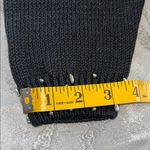 Victoria Jones  Woman Black Sweater with Turquoise and Silver Embellishments Photo 10