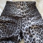 Black Cheetah Print Leggings Size XS Photo 1