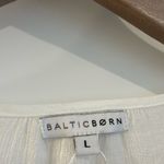 Baltic Born  Amelia Boho Mini Dress White Cream Size L Photo 4