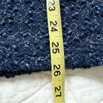 Jennifer Lopez Sparkle Textured Top Event Sequins Long Sleeves V-Back Sheer Sz L Photo 10