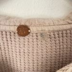 Free People Scout Waffle Knit Shacket Shirt Jacket Size Medium Sand Photo 2