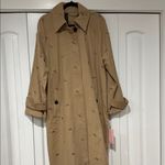 Avec Les Filles  Horse Tan equine embroidered trench coat  Jacket large Photo 3