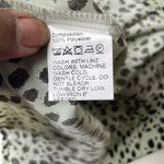 SheIn All Over Animal Print Pleated High Neck Balloon Sleeve Dress Sz Large Photo 7