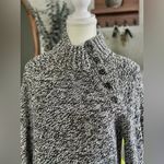 CHAPS Marled Knit Button Neck Sweater - Size L Photo 1