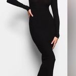 SKIMS  soft lounge long sleeve dress in black Photo 0