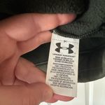 Under Armour  Dark Olive Green Pink Camo Semi-Fitted Long Sleeve Hood Sweatshirt Photo 5