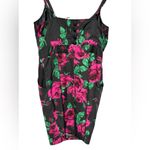 Forever 21 Floral Cocktail Dress W/Sequin Trim & Pockets & Adorable Bow Front Medium Photo 11