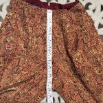 Anthropologie Muse Silk Paisley Print Pants 6 Photo 5