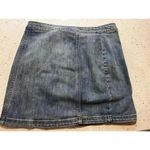 Wish list, denim skirt size medium button front detail Photo 4