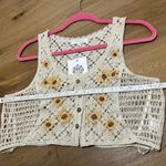 Rebellion Medium boho crop vest top Photo 7