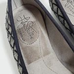 Life Stride Ballet Flat Gray Black White Checkerboard Toe Size 6 Photo 4