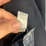 Garnet Hill  size 12 large dark navy blue Classic wool Blazer work casual pro Photo 5