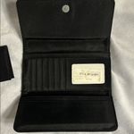 Black Polka Dot Wallet with Scripture Quote NWOT Photo 3