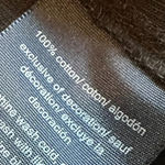 Tommy Hilfiger  Black Polo Dress Short Sleeve Polka Dot Stretch Size Large Womens Photo 9