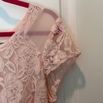 Urban Outfitters  light pink lace dress Photo 2