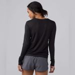 Lululemon Vintage  Breeze By Long Sleeve - Black - 6 Photo 2