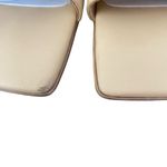 Franco Sarto Kirsi Beige Tan Leather Slide Heel Sandal size 9 Photo 4