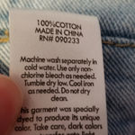 PacSun  FADED ACID VINTAGE WASHED DOUBLE BUTTON WAISTED MOM JEANS L Photo 16