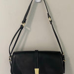 Halston Freya Medium Shoulder Bag, Black Photo 0