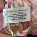 Fresh Produce  Shirt Womens Multicolor Stripe Button Up Cotton Tab Sleeve Xl Photo 9