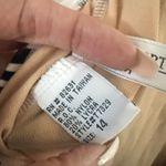 Newport News Vintage  Brown Tropical Halter Neck One Piece Swimsuit Beach 14 Photo 3