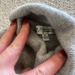 Neiman Marcus 100% cashmere gray turtleneck Photo 4