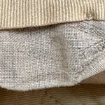 Vintage Brown Velvet Pants 60s 70s Unisex Sz 34x31 Bohemian Hippy Flower Power Photo 6