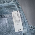 PacSun Light Indigo Glittery Dad Jeans Photo 4