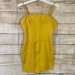 Revolve SuperDown strap mini yellow dress women Size Small Photo 1
