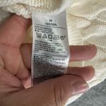 Old Navy Oversized Slouchy Cable-Knit Cardigan Sweater, Creme De La Creme, M Photo 4