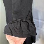 Kate Spade Broome Street Black Fit & Flare Dress Ruffle Cuff Size M Photo 3