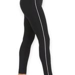 Spanx Ankle Piped Skinny Perfect Pant Black White Petite Small Preowned Career Photo 1